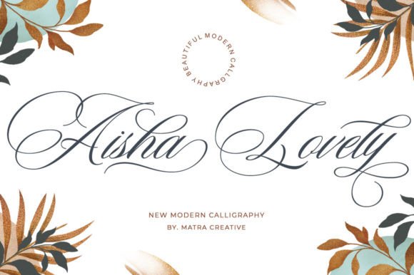Aisha Lovely Font for Creative Makers