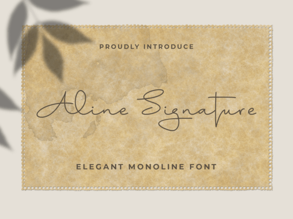 Aline Signature Font for Business Branding