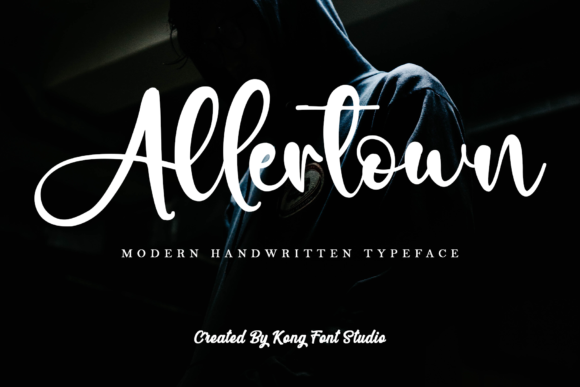 Allertown: A Playful Font for Creative Campaigns