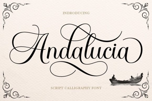 Andalucia: Elegant Script Font