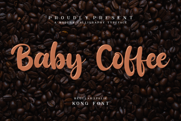 Baby Coffee Font for Creative Design