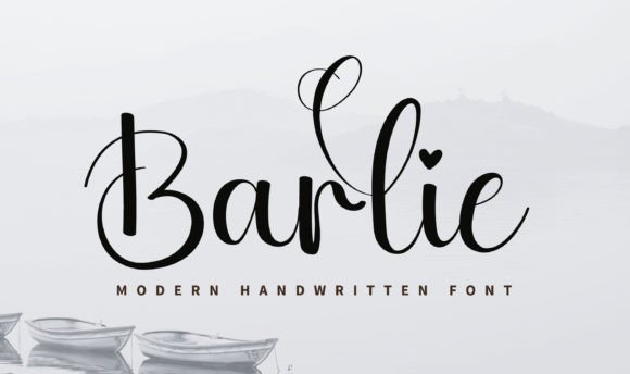 Barlie Font: Elegant Script for Creative Projects