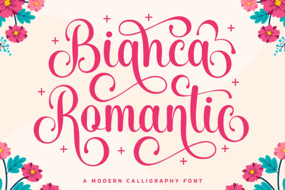 Bianca Romantic Font: Elegant Script for Branding