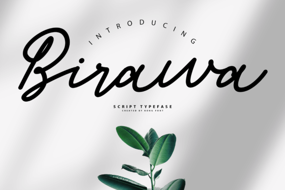 Birawa Font for Creative Makers