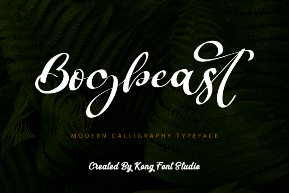 Bogbeast Font for Creative Projects