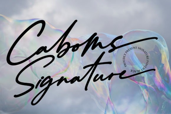 Caboms Font for Creative Makers