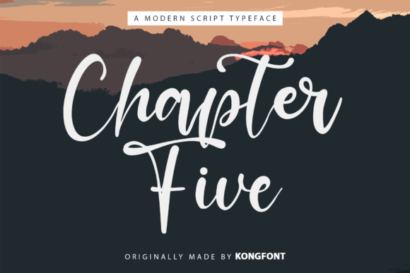 Chapter Five Font for Business Branding