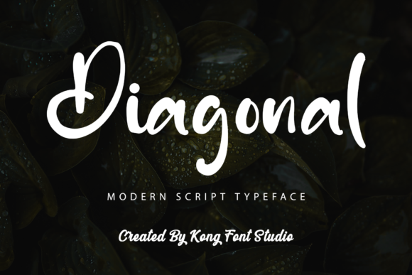 Diagonal: A Font for Creative Business