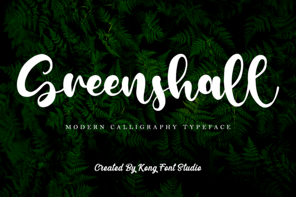 Greenshall Font for Business Branding