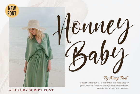 Honney Baby Font for Creative Projects