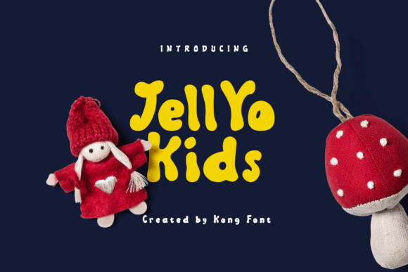 Jellyo Kids Font for Creative Campaigns