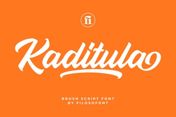 Kaditula: A Modern Brush Script Font