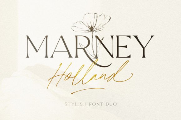 Marney Holland Font for Elegant Branding