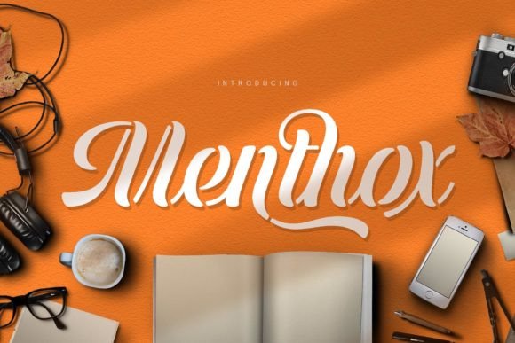 Menthox: A Script Handwritten Font for Bold Campaigns