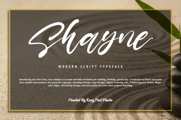 Shayne Font for Creative Projects