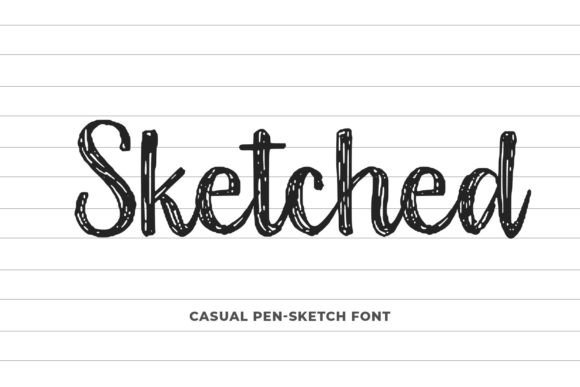 Sketched: A Handwritten Font for Creative Projects