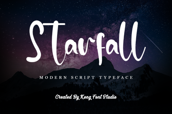 Starfall Font for Creative Projects