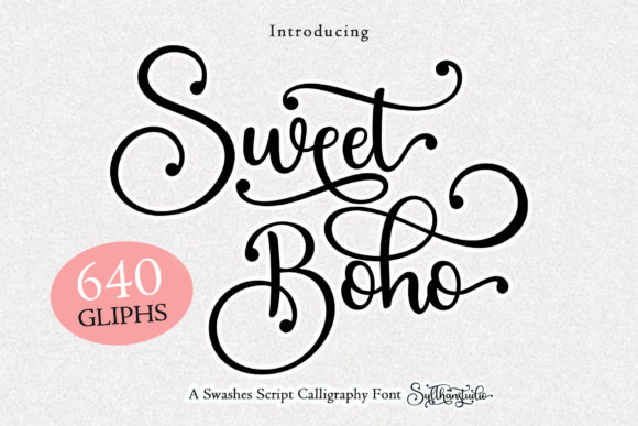 Sweet Boho Font for Elegant Branding